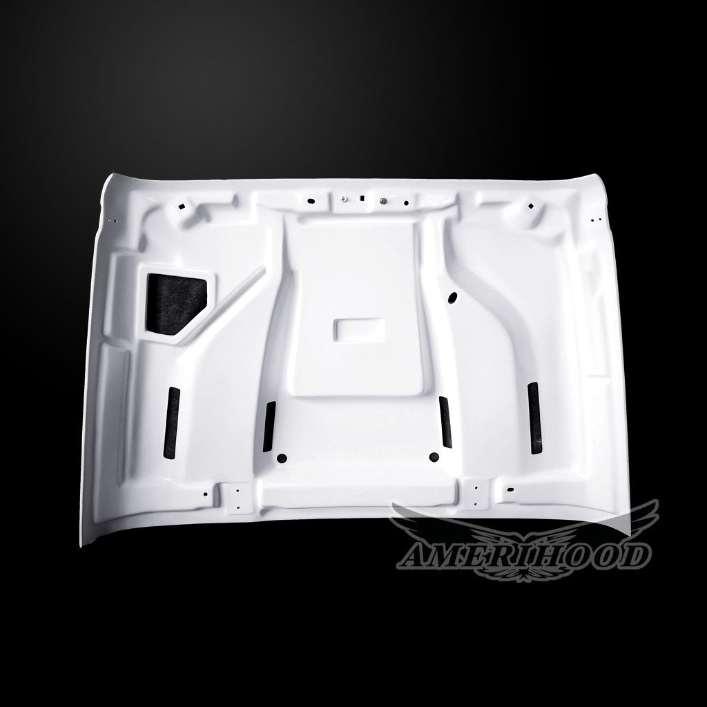 Jeep Wrangler JK STM Style Functional Ram Air Hood